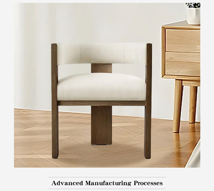 Furniture Designer Dining Chair With Wood Legs New Style Modern Luxury Living Room Indoor Home Furniture Chair