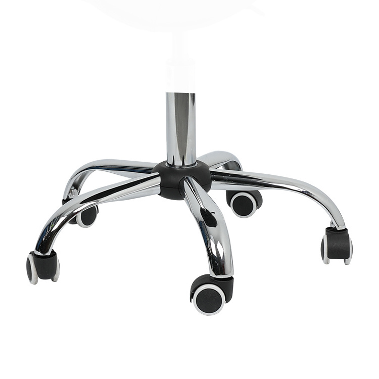 Ergonomic Chair Height Adjustable Pneumatic Rolling Saddle Seat Chair Ergonomic Office Dental Stool Chair