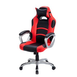 Custom PU Leather Scorpion Black and Red Office Racing Gamer Gaming Chair With Wheels