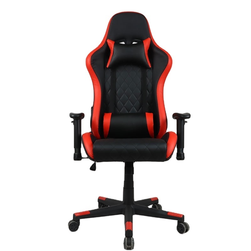 High End Ridge Protector Reclining Racing Gaming Chair Heavy Duty Breathable Leather Gaming Chair