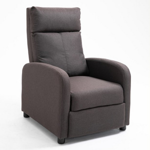 Modern Commercial Upholstered Leather Lounge Chair Elegant Foam Filled Leisure Chair for Home Living Room or Bedroom