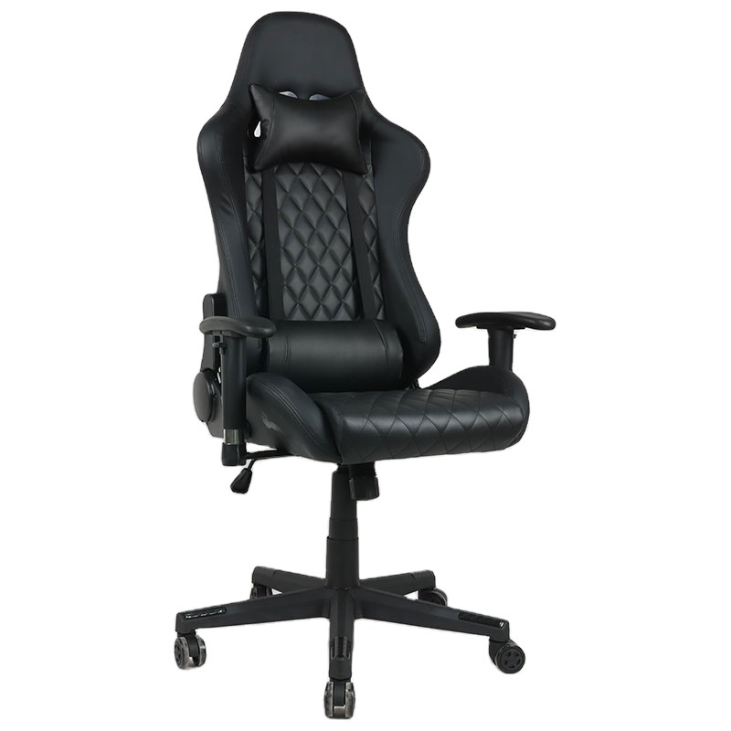 High End Ridge Protector Reclining Racing Gaming Chair Heavy Duty Breathable Leather Gaming Chair