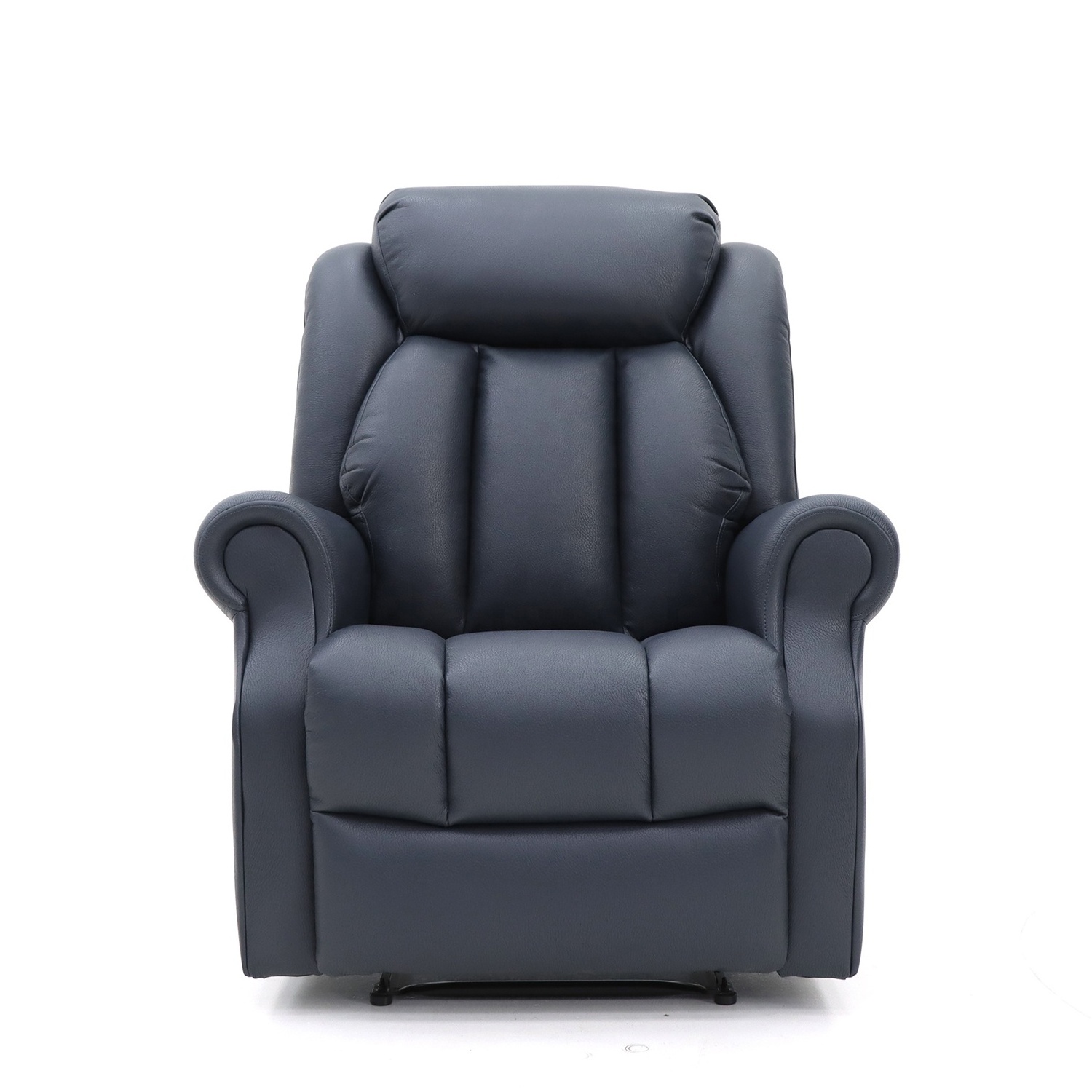 Geeksofa Factory Wholesale Lazy Boy Modern Air Leather Manual Recliner Chair with Rocking and Swivel for Living Room Furniture