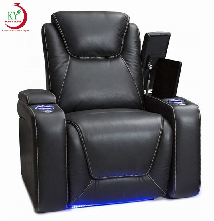 Geeksofa Furniture Luxury Hot Sale Sectional Adjustable Power Electric  Home Theater Recliner Chair Cinema Theater Sofa