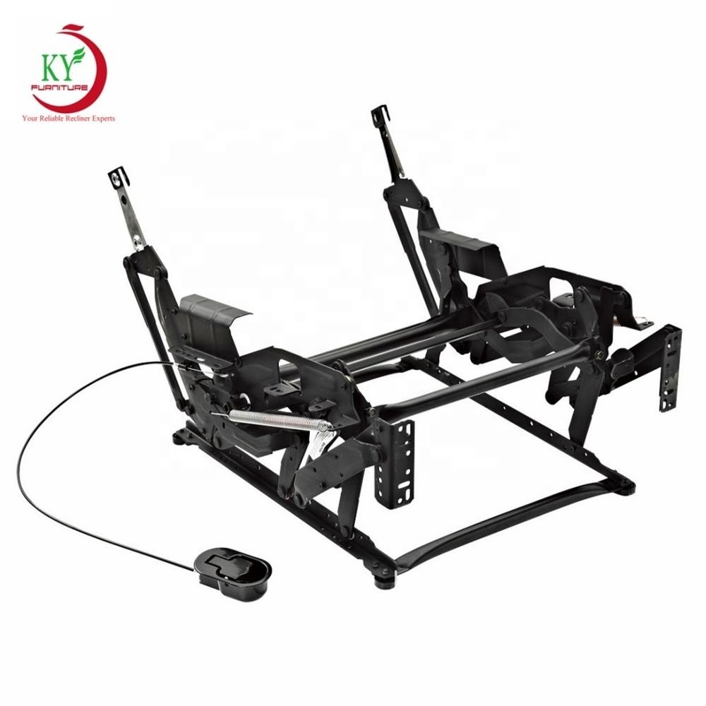 GEEKSOFA Black Single Living Room Lazy Relax Manual Metal Steel Recliner Folding Mechanism  Parts For Chair And Sofa