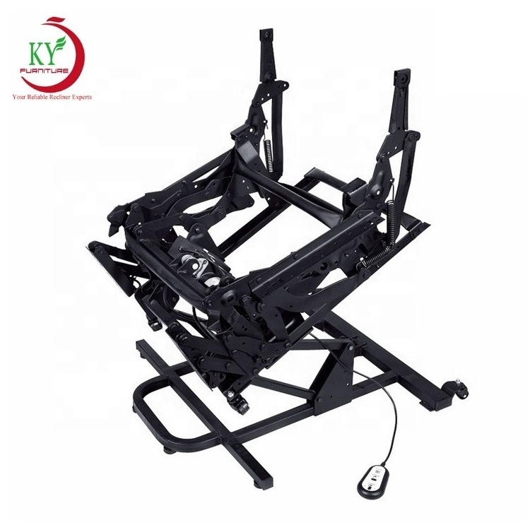 GEEKSOFA Black Single Living Room Lazy Relax Manual Metal Steel Recliner Folding Mechanism  Parts For Chair And Sofa