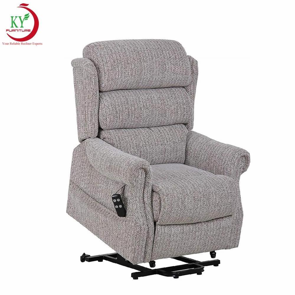 JKY Furniture ZOY Traditional Comfortable Dual Motor Electric Power Lift Riser Recliner Chair for Elderly