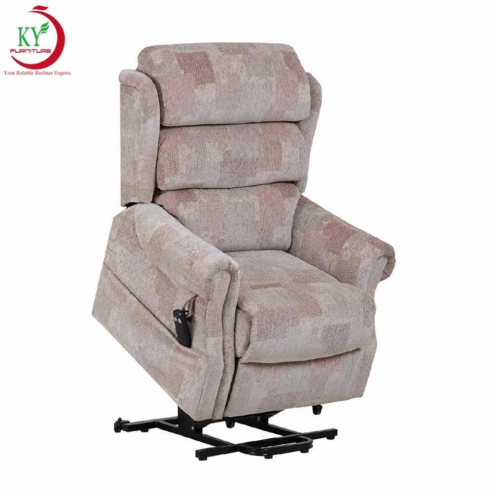 JKY Furniture ZOY Traditional Comfortable Dual Motor Electric Power Lift Riser Recliner Chair for Elderly