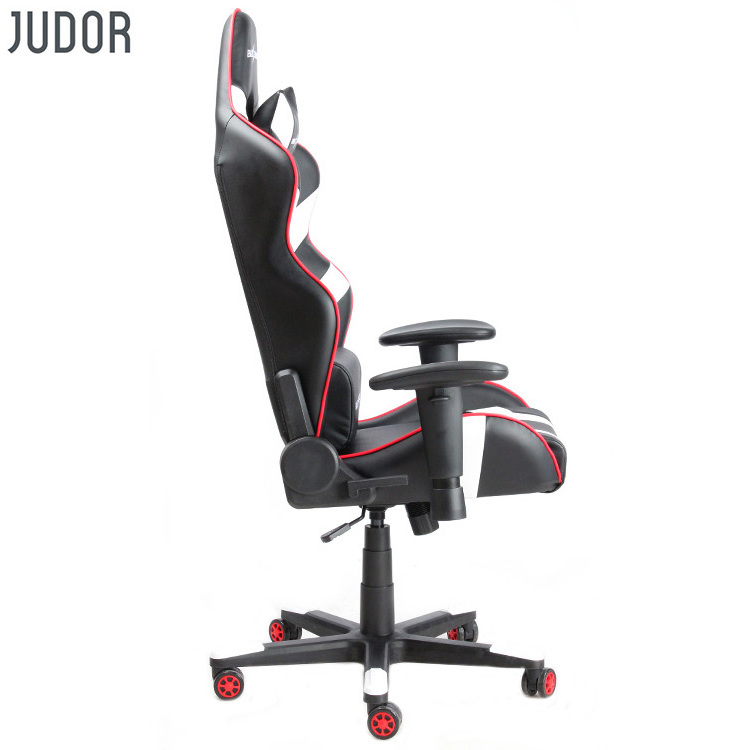 Judor Leather Gaming Chair Racing Chair Executive Chair With Wheels