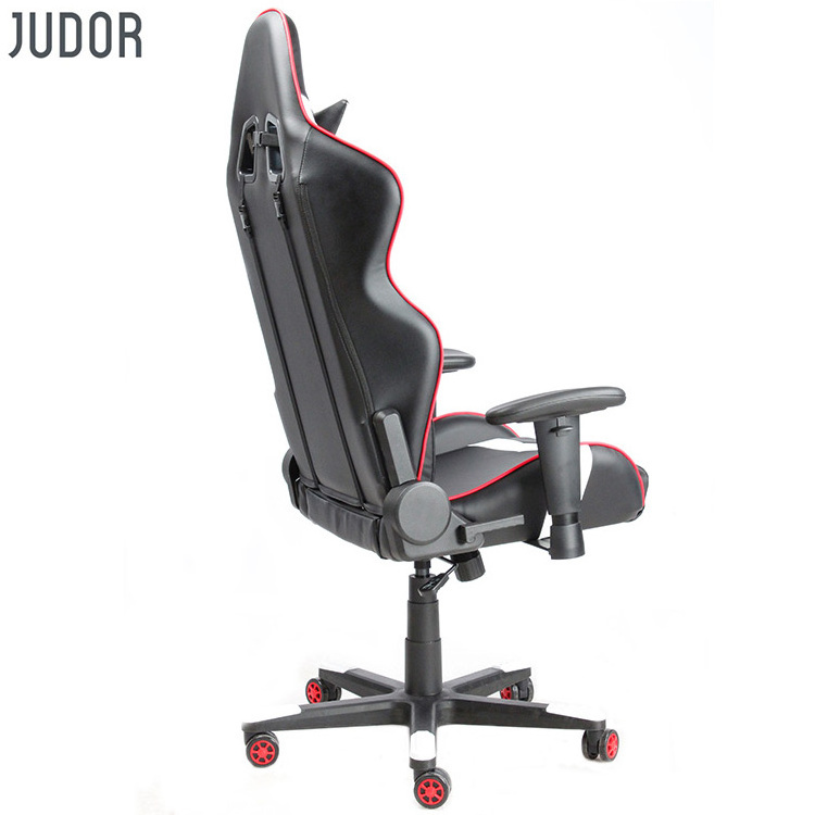 Judor Leather Gaming Chair Racing Chair Executive Chair With Wheels