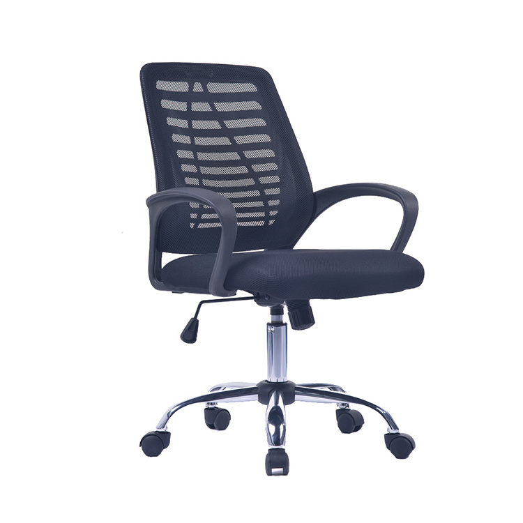 Wholesale Modern Style Swivel Black Mesh Office Chair High Quality Mesh Office Chair For Company