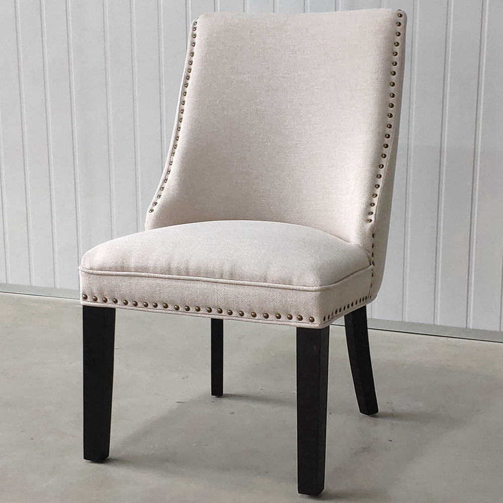 Solid Rubber Legs Fabric Dining Chair Wholesale Factory Direct Restaurant Hotel Chairs Stock Clearance