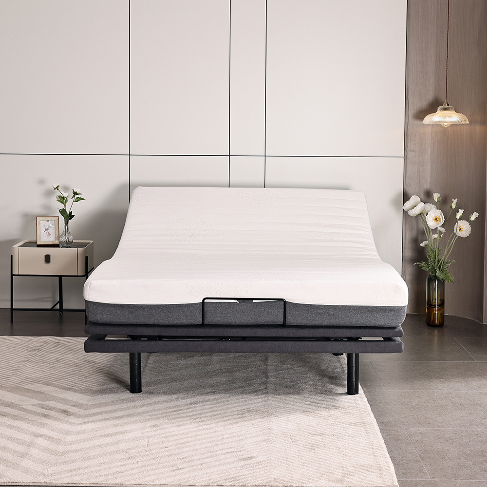 Meisemobel USA stock dropshipping split king adjustable bed frame king size electric adjustable bed base bedroom adjustable sale