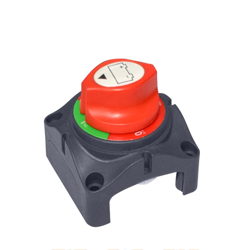 Battery Switch 12V/48V Battery Disconnect Master Power Cut Off Rotary Battery Isolator Switch for Marine Truck