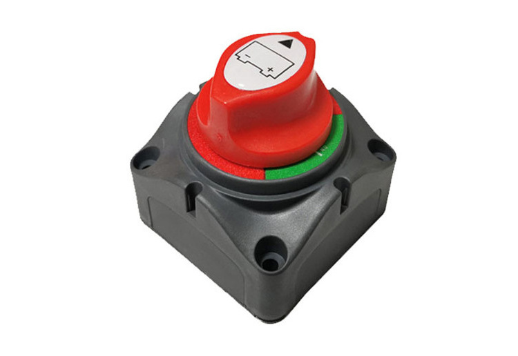 Battery Switch 12V/48V Battery Disconnect Master Power Cut Off Rotary Battery Isolator Switch for Marine Truck