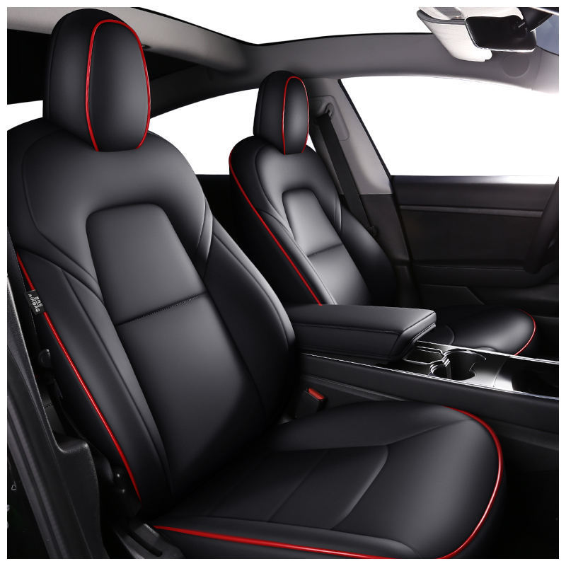 Anjuny  universal  Luxury  custom  Model 3 model Y Leather  model y seat cover