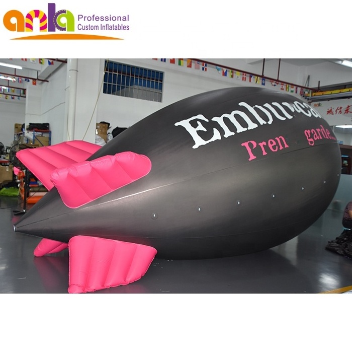 Discount price rc helium airship advertising inflatable blimp for sale