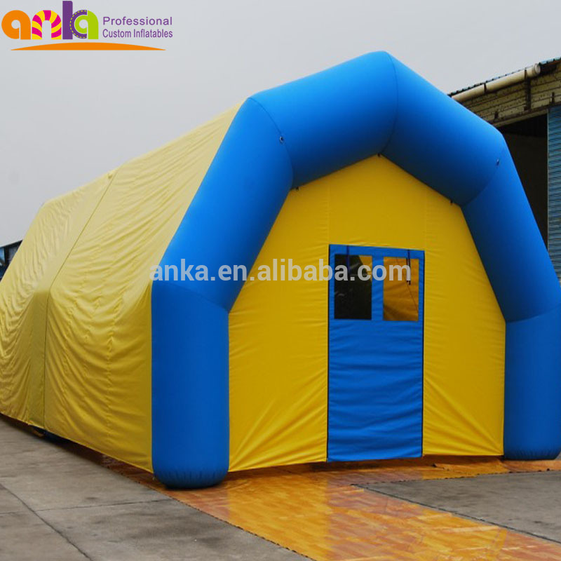 Best quality factory customize size bubble inflatable ice cube tent for party / event / wedding / advertising tent