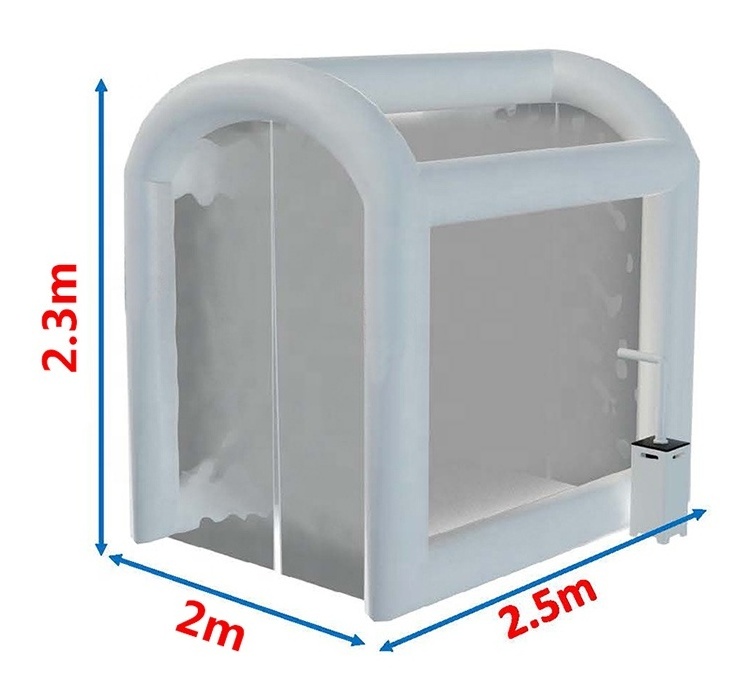 Portable Airtight PVC Spray Disinfecting Sterilization Tent Custom Medical Desinfeccion de carpas inflables