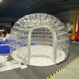 Outdoor commercial grade party camping clear dome structure carpa inflable inflatable bubble tent >= 1 pieces