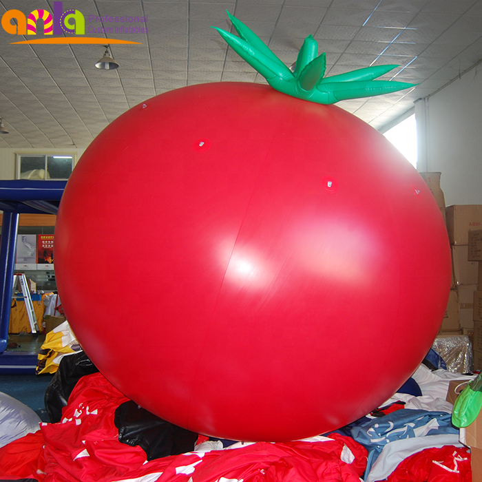 Outdoor giant inflatable vegetable balloon inflatable tomato for sale