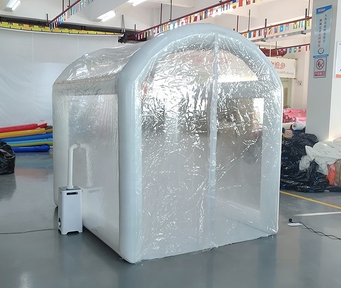 Portable Airtight PVC Spray Disinfecting Sterilization Tent Custom Medical Desinfeccion de carpas inflables