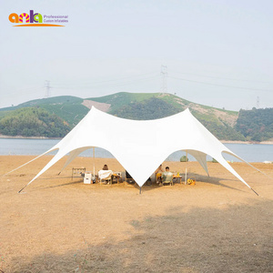 Outdoor Waterproof Stretch Marquee Party wedding activity festival Canopy big sun shade shelter stretch tent