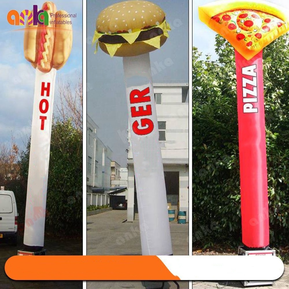 2020 HOT !!! ANKA air dancer type cheap advertising inflatable Pizza, hamburger air dancer