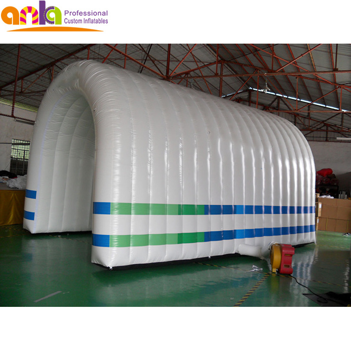 Outdoor giant inflatable bubble tent transparent promotional clear tunnel tent for advertising party wedding