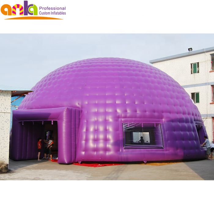 Top quality custom made inflatable yurt bubble air tent for party events