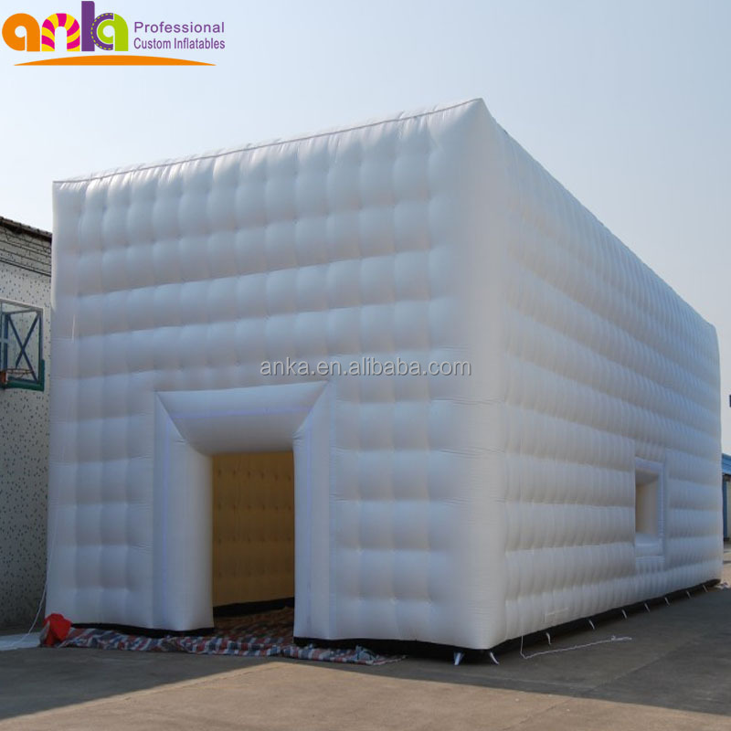 Best quality factory customize size bubble inflatable ice cube tent for party / event / wedding / advertising tent