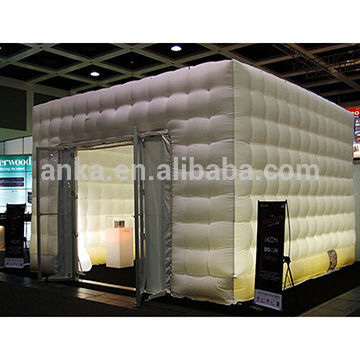 Best quality factory customize size bubble inflatable ice cube tent for party / event / wedding / advertising tent