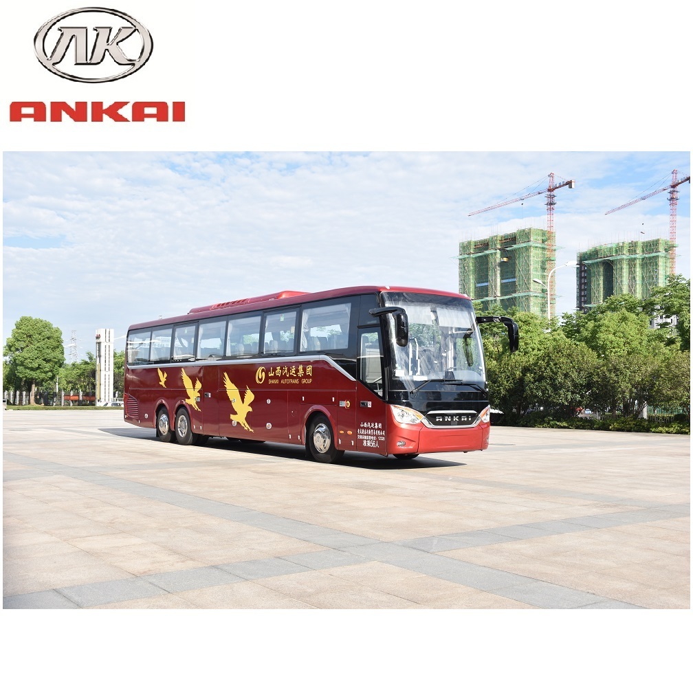 Ankai Luxury Coach Bus  56 Seats  70 Seats Diesel Engine Double Rear Alxes 13.7 m 430 hp Good After Sales service  Rear Engine