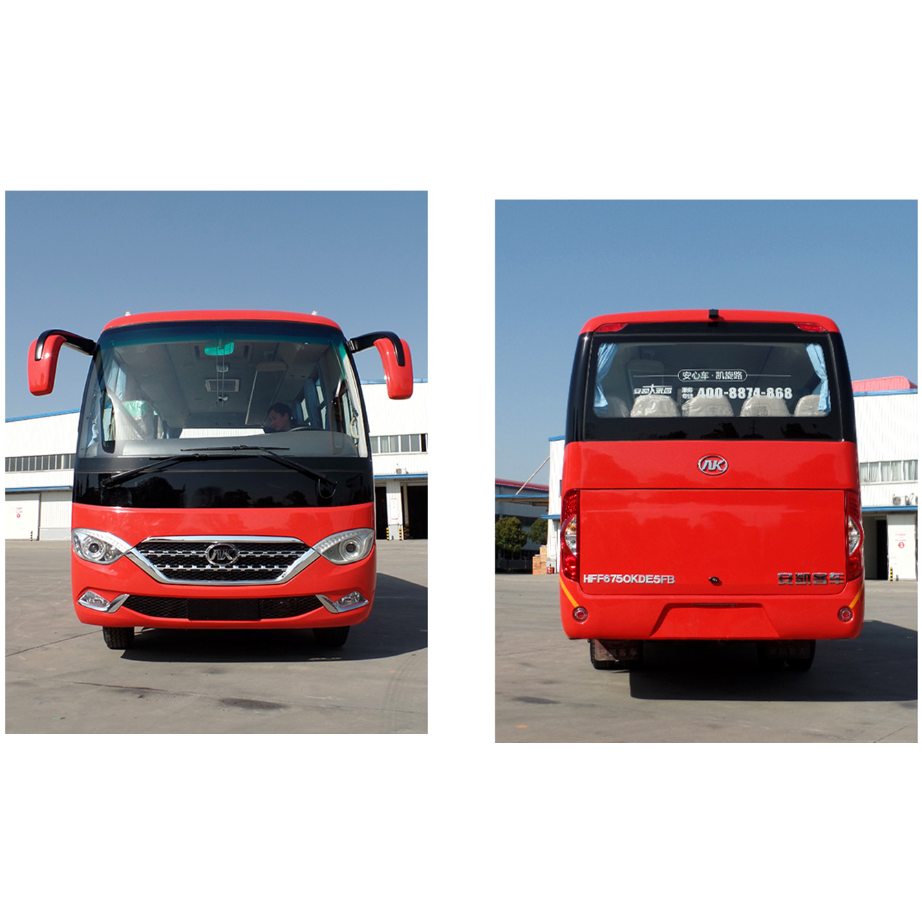 ANKAI 26 seats passenger bus for sale modern touring bus inter-city luxury coach