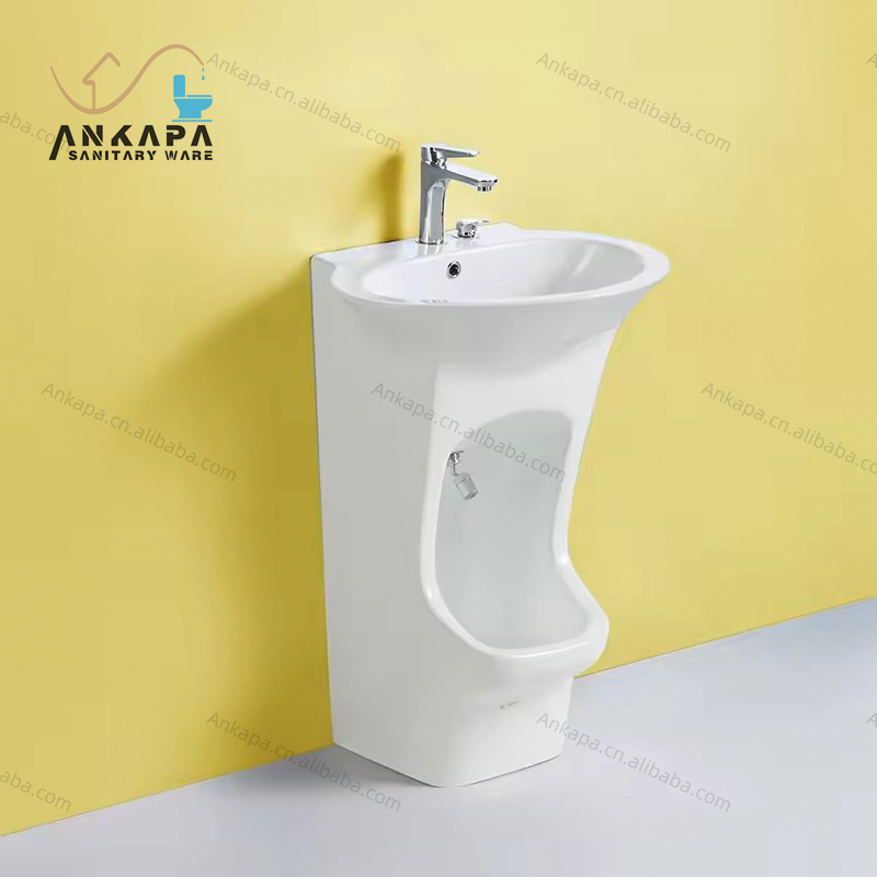 Revolutionary new design double-layer wash-basins for Muslim.Ceramic foot basin combination Wudu wash basin