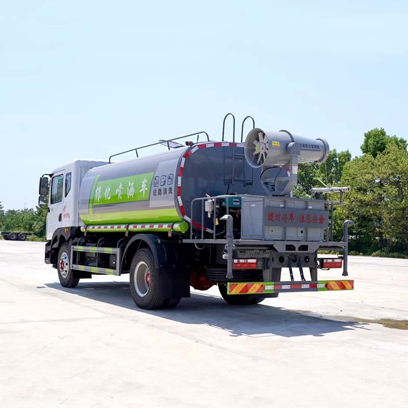 DongFeng new or used 15000 Liter 4x2 Water Tank Truck With Bowser And Sprinkler watering cart for sale