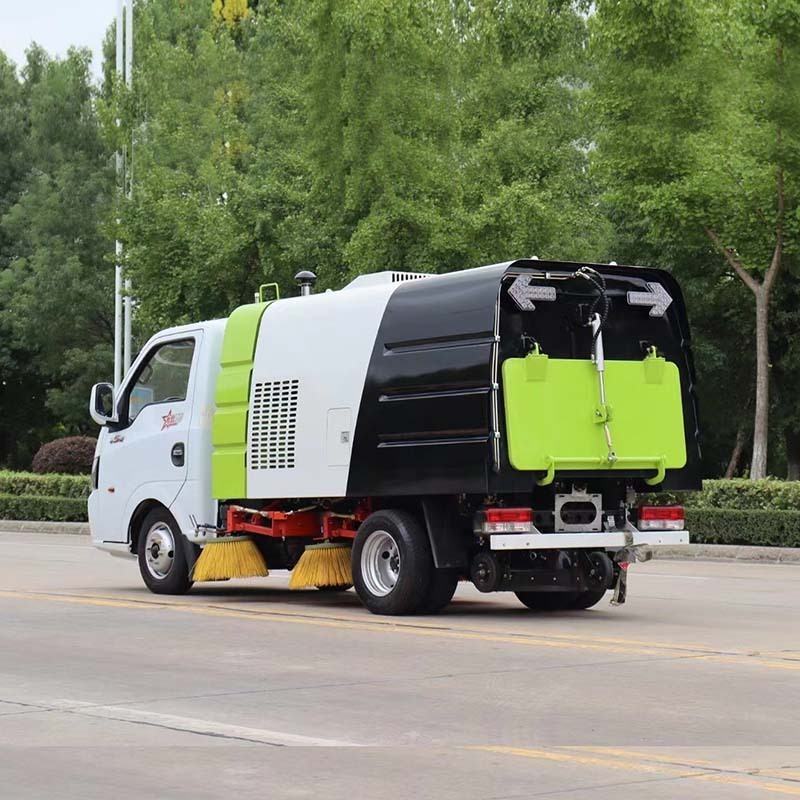 Cheap price new or used DongFeng Mini 2 Ton road Sweeper machine Truck for sale