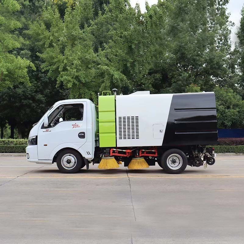 Cheap price new or used DongFeng Mini 2 Ton road Sweeper machine Truck for sale