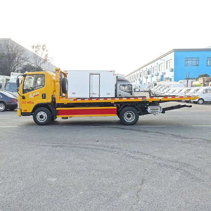 Hot selling new or used 5 ton 4*2 FAW wrecker truck with wrecker bed for sale