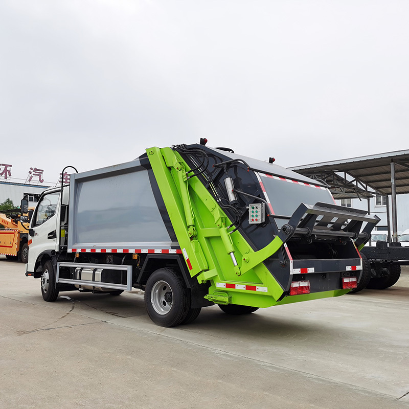 JAC new or used 4*2 6m3 garbage collect garbage compactor truck with cheap price