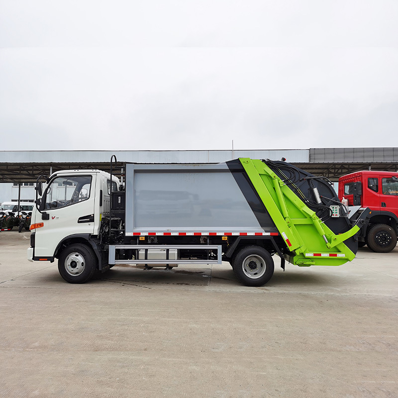 JAC new or used 4*2 6m3 garbage collect garbage compactor truck with cheap price