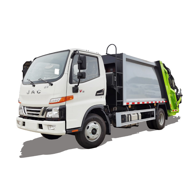 JAC new or used 4*2 6m3 garbage collect garbage compactor truck with cheap price