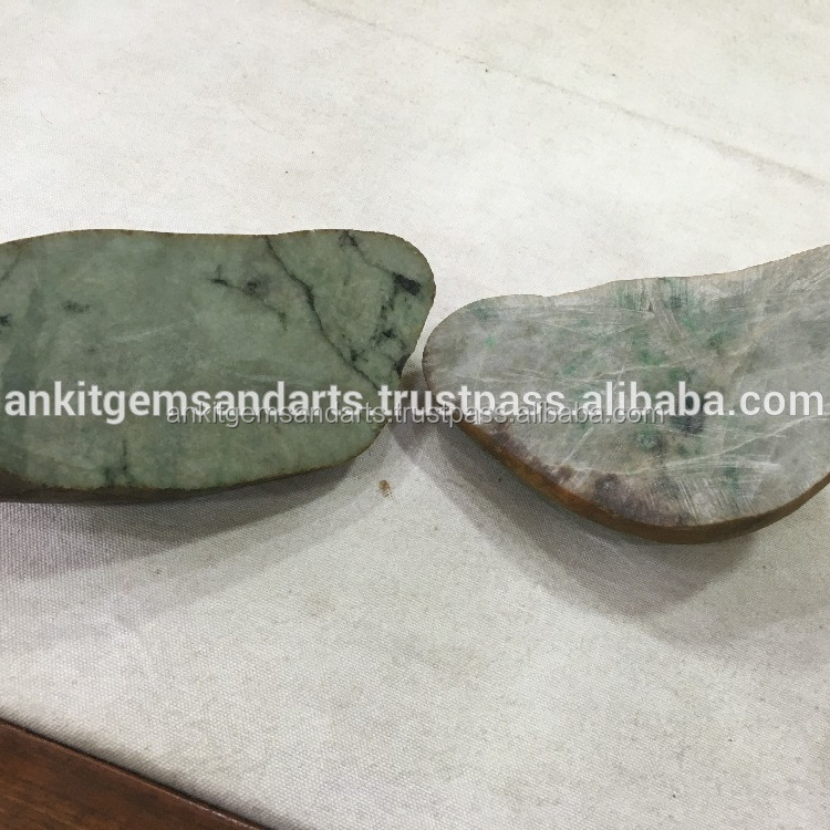 Rough Green Myanmar Jade