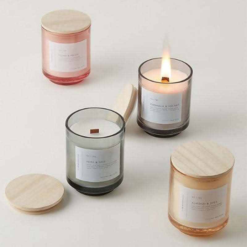 Custom factory luxury strong scented candles glass aromatic candle cup wax scented candles