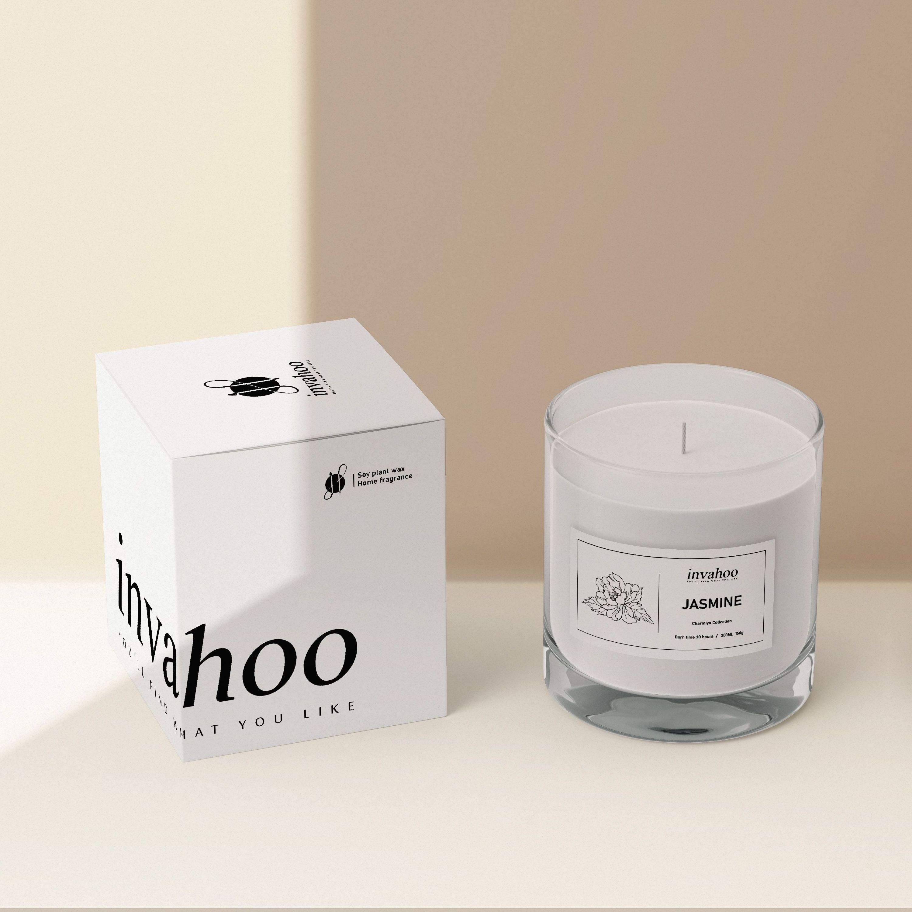 New Arrival luxury scent jar with lid candels/candle scented scented candles