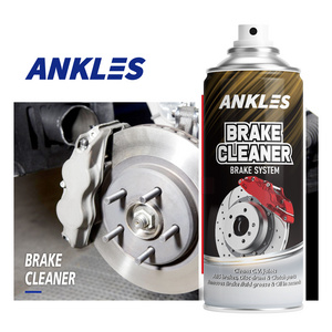 ANKLES high quality 450ml aerosol degreaser brake cleaner bulk bottle sprayer brake part cleaner spray brake cleaner