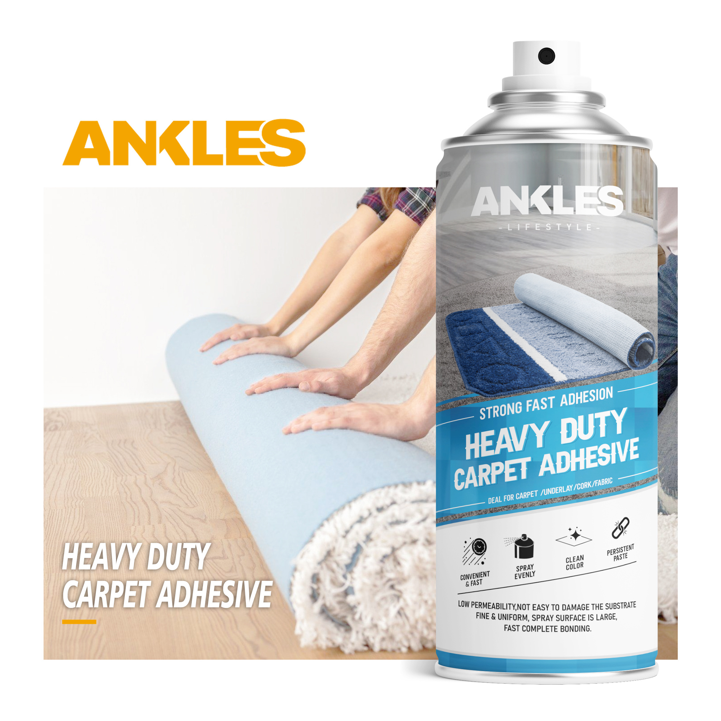 ANKLES New upholstery sofa spray glue super glue with spray spray adhesive glue