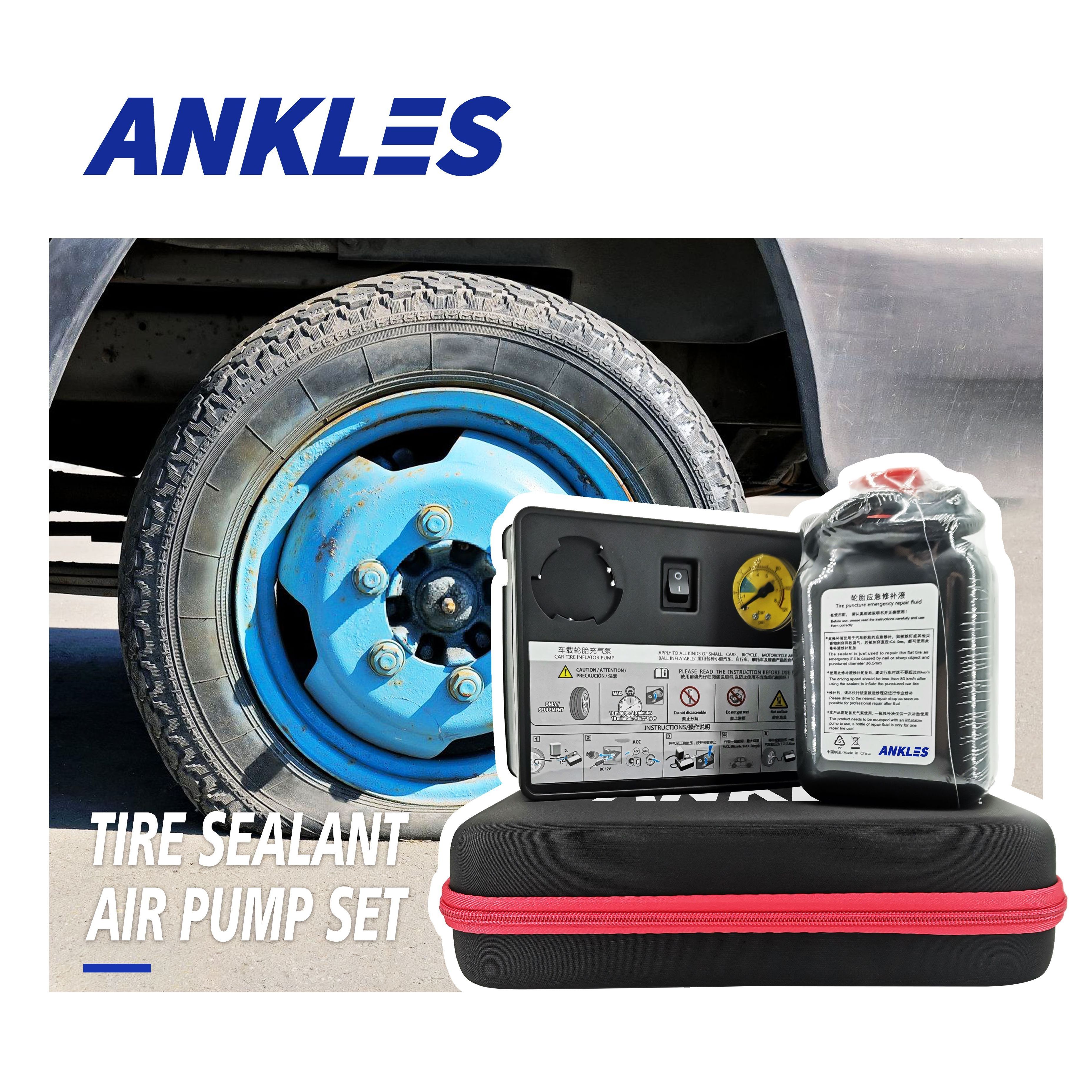 ANKLES Heavy Duty emergency outdoors tubeless Tyre Puncture Flat Tire Repair Kit for Motorcycle,car,Trucks car emergency kit