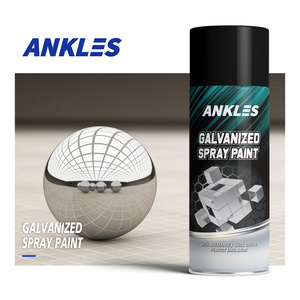 ANKLES 450ml high quality chrome silver coating paint spray paint aerosol cold galvanizing aerosol spray paint