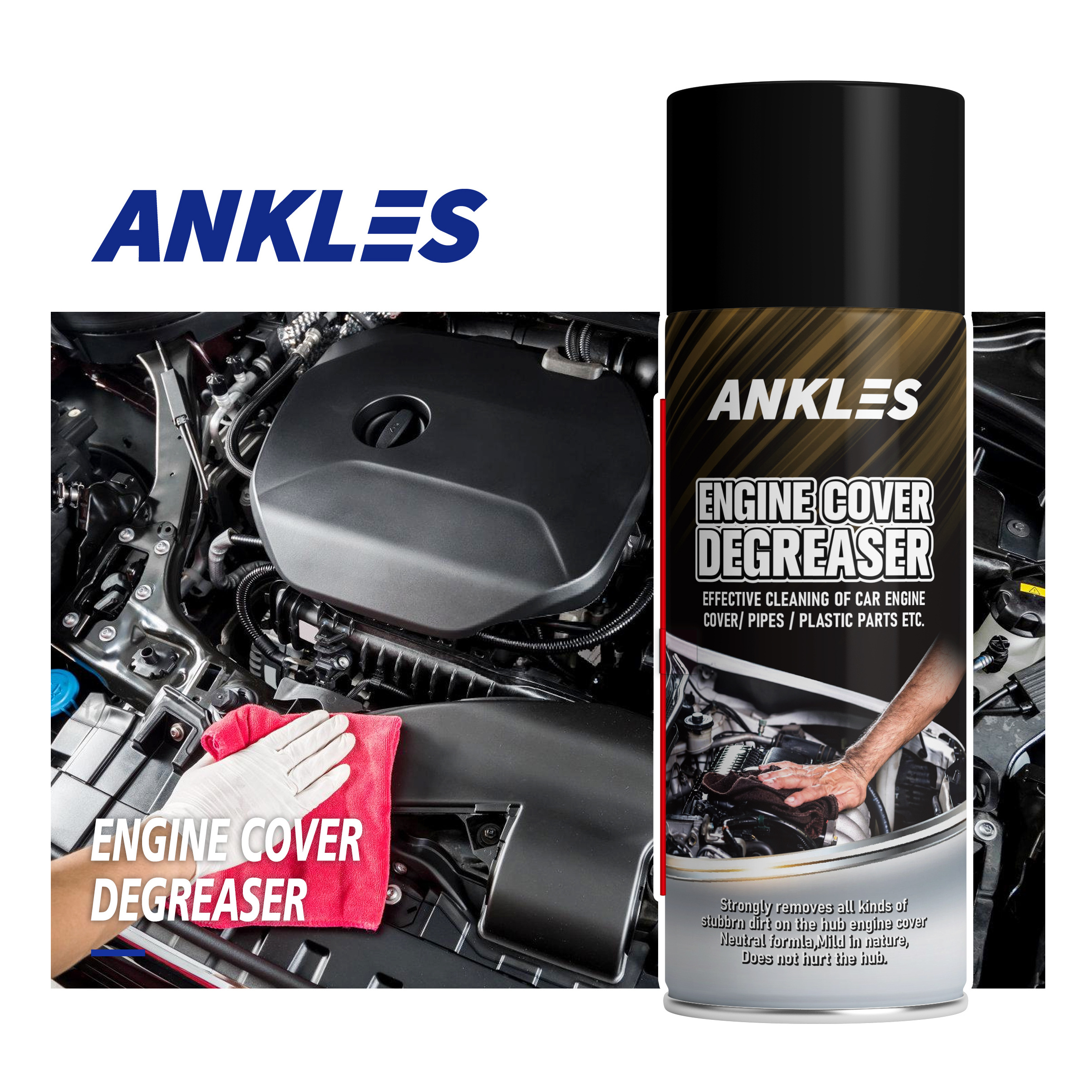 ANKLES 450ml car wash automotive parts & accessories cleaning engine surface cleaner spray engine degreaser